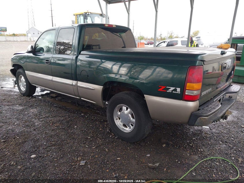 2002 GMC Sierra 1500 Sle 2GTEK19T721381680 photo #4