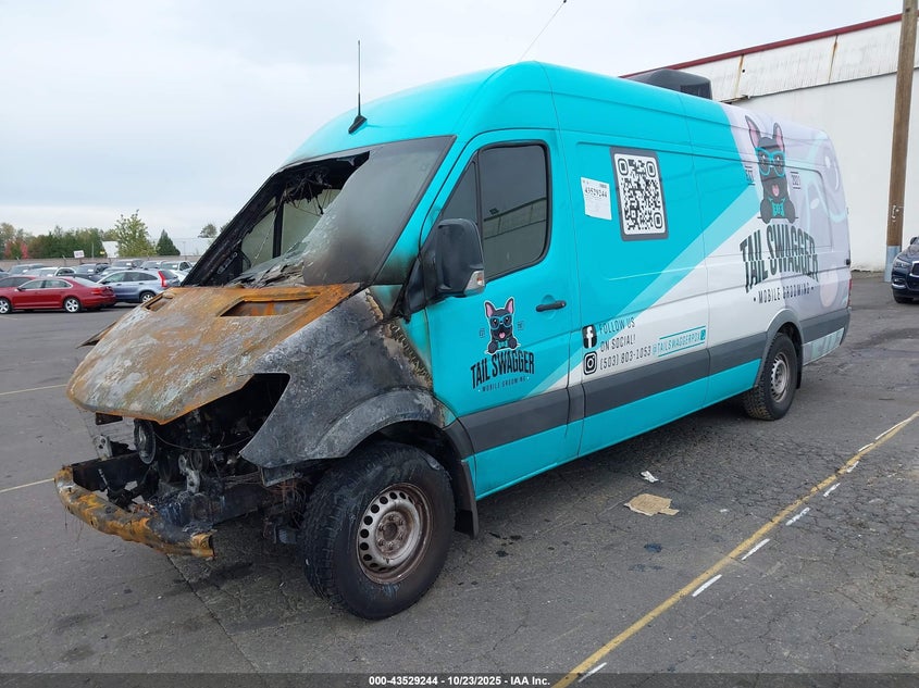 2018 MERCEDES-BENZ SPRINTER 2500 HIGH ROOF V6 WD3PE8CD4JP609544