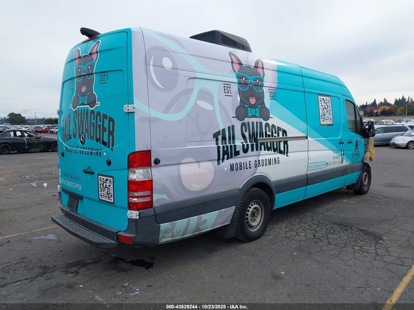 2018 MERCEDES-BENZ SPRINTER 2500 HIGH ROOF V6 WD3PE8CD4JP609544