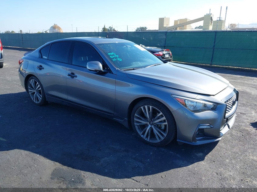 2021 INFINITI Q50 SENSORY - JN1EV7CP0MM703883