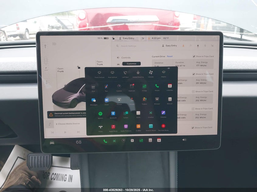 2024 Tesla Model 3 Long Range Dual Motor All-Wheel Drive VIN: 5YJ3E1EB5RF795124 Lot: 43529263