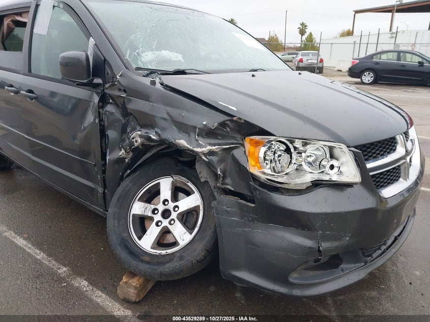2012 Dodge Grand Caravan Sxt VIN: 2C4RDGCG7CR333237 Lot: 43529289
