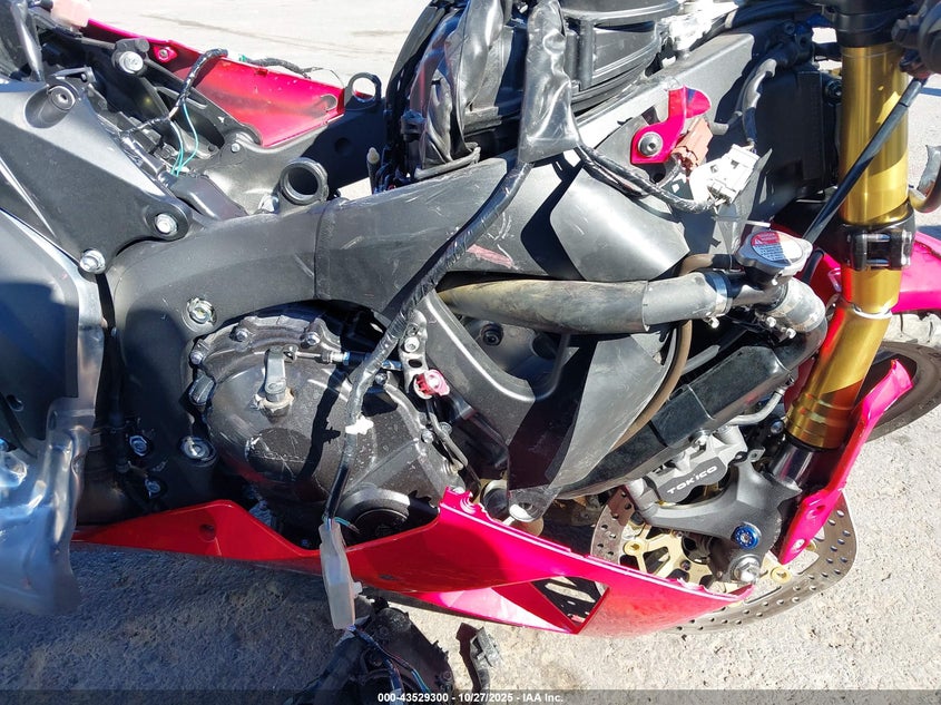 2021 Honda Cbr600 Rr VIN: JH2PC40J2MK700500 Lot: 43529300