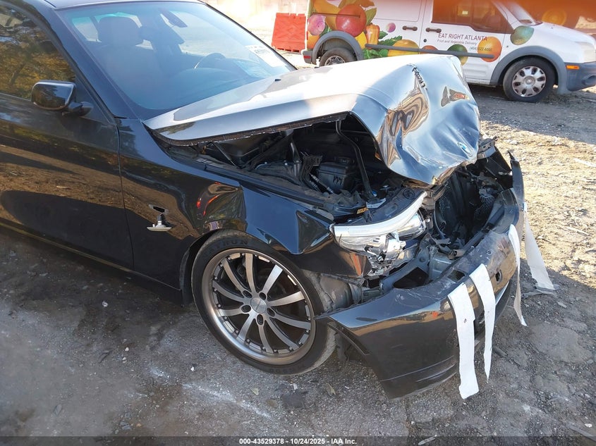 2008 BMW 528I VIN: WBANU53568C110038 Lot: 43529378