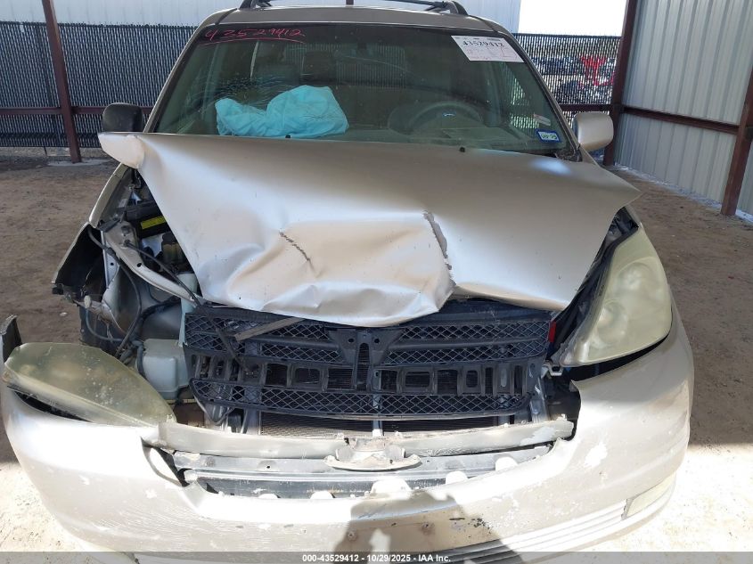 2004 Toyota Sienna Xle VIN: 5TDZA22CX4S099811 Lot: 43529412