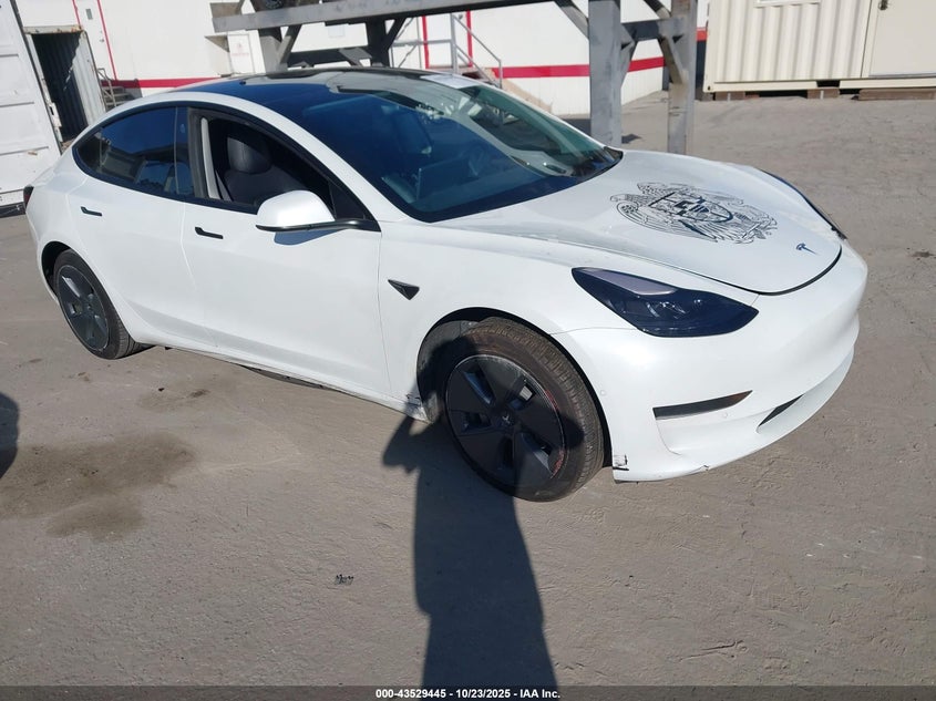 2022 TESLA MODEL 3 REAR-WHEEL DRIVE - 5YJ3E1EA9NF147738