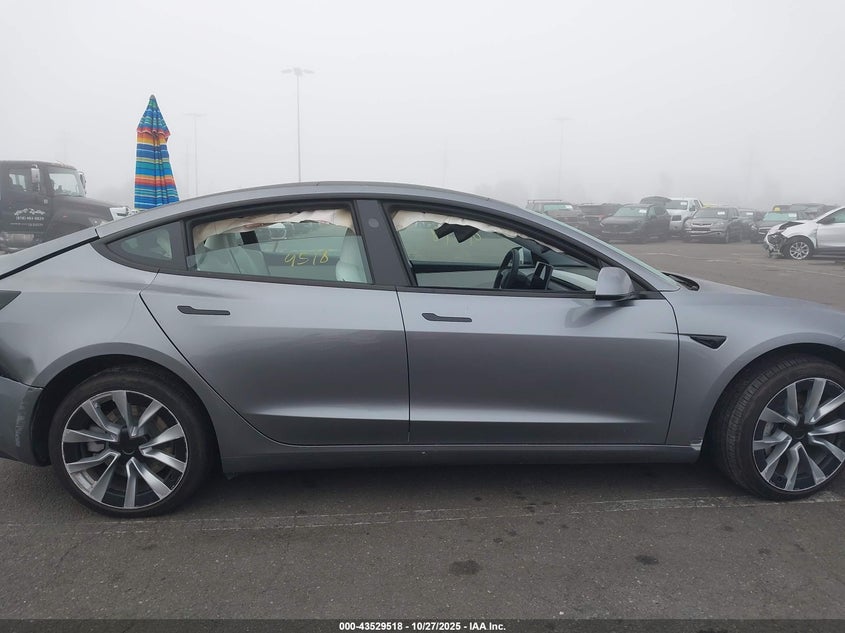 2025 Tesla Model 3 Long Range Rear-Wheel Drive/Standard VIN: 5YJ3E1EA7SF007389 Lot: 43529518