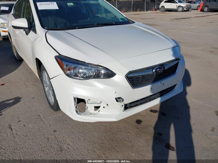 2017 SUBARU IMPREZA 2.0I PREMIUM 4S3GKAB64H3615113