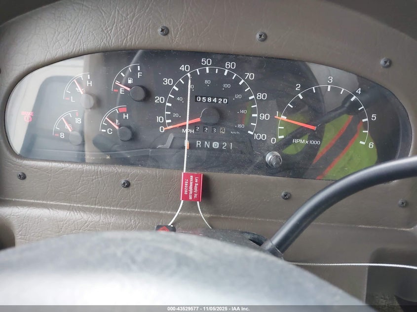 2003 Ford F550 Super Duty Stripped Chass VIN: 1FCNF53S530A07268 Lot: 43529577