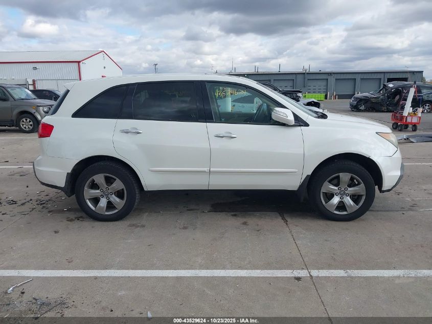 2008 Acura Mdx Sport Package VIN: 2HNYD28528H537246 Lot: 43529624