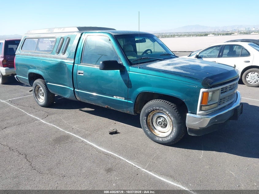 1GCEC14W4WZ113052 1998 Chevrolet C1500 Fleetside W/T auction photo 1