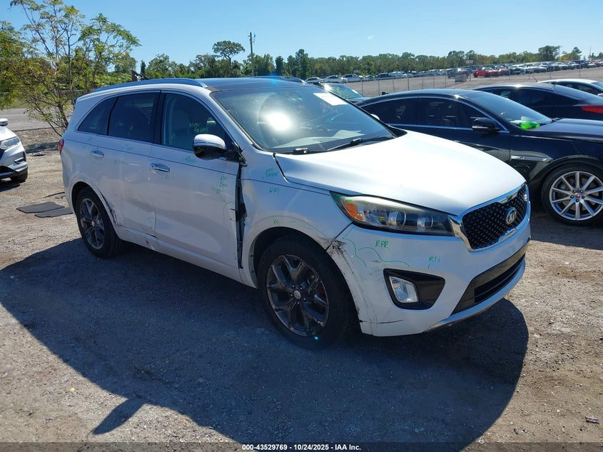 2017 KIA SORENTO 3.3L SX - 5XYPK4A55HG220234