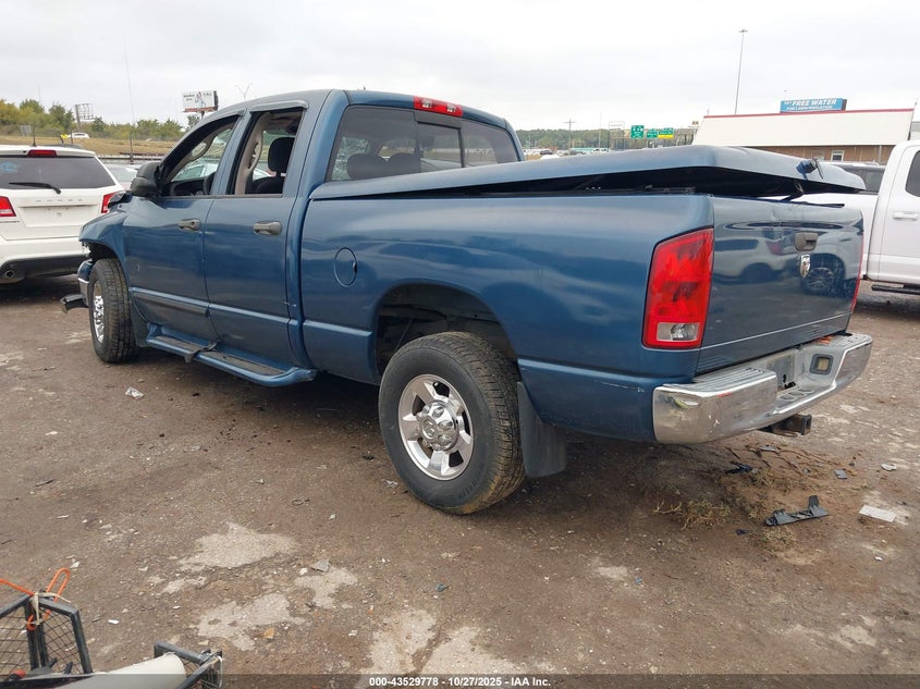 2005 Dodge Ram 2500 Slt/Laramie VIN: 3D7KR28C85G727579 Lot: 43529778