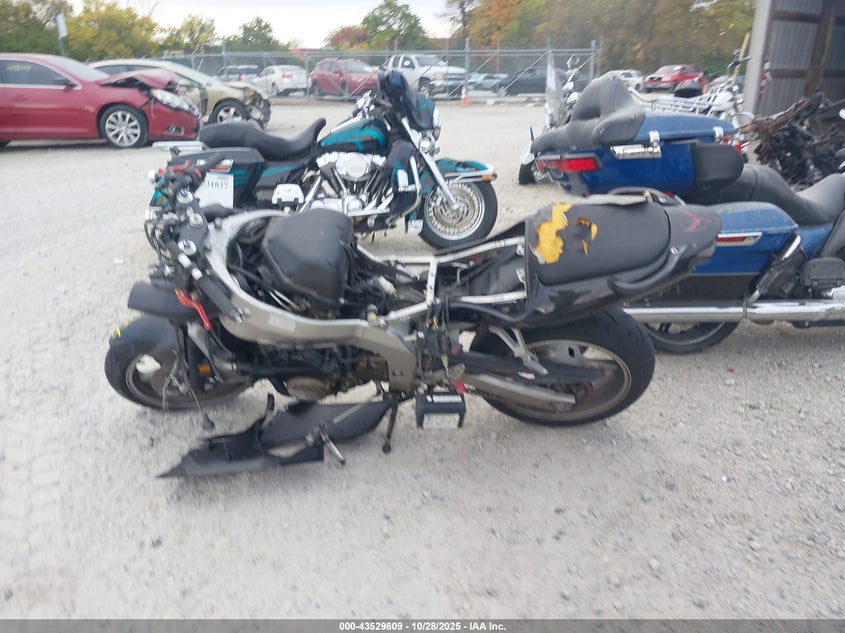 2008 Kawasaki Zx600 J1 VIN: JKAZX4J148A072594 Lot: 43529809