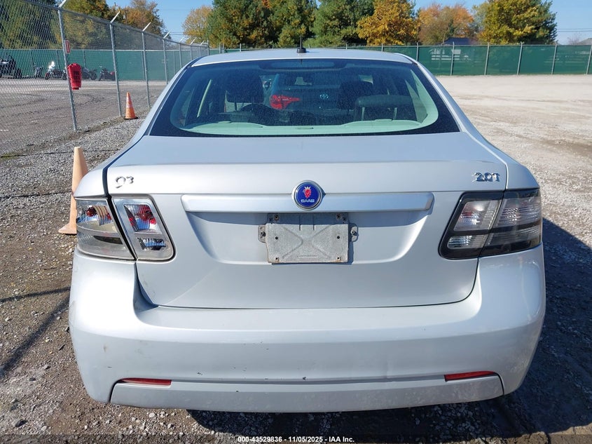 2008 Saab 9-3 2.0T VIN: YS3FB49Y281129165 Lot: 43529836