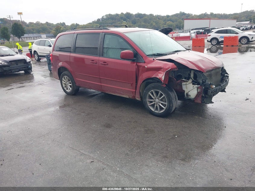2014 DODGE GRAND CARAVAN SXT - 2C4RDGCG1ER308448