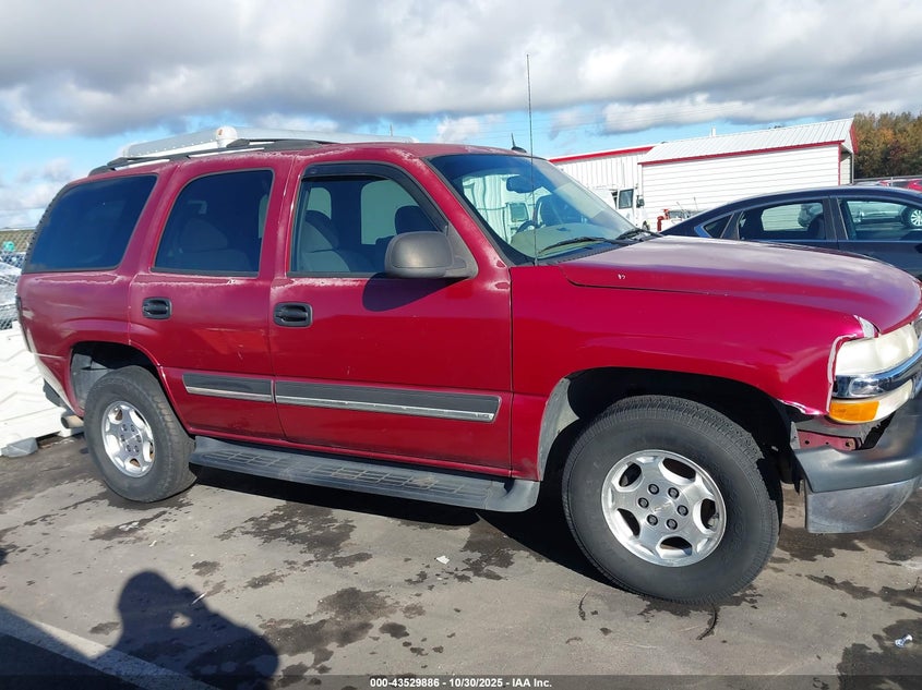 2005 Chevrolet Tahoe Ls VIN: 1GNEC13V85J139215 Lot: 43529886
