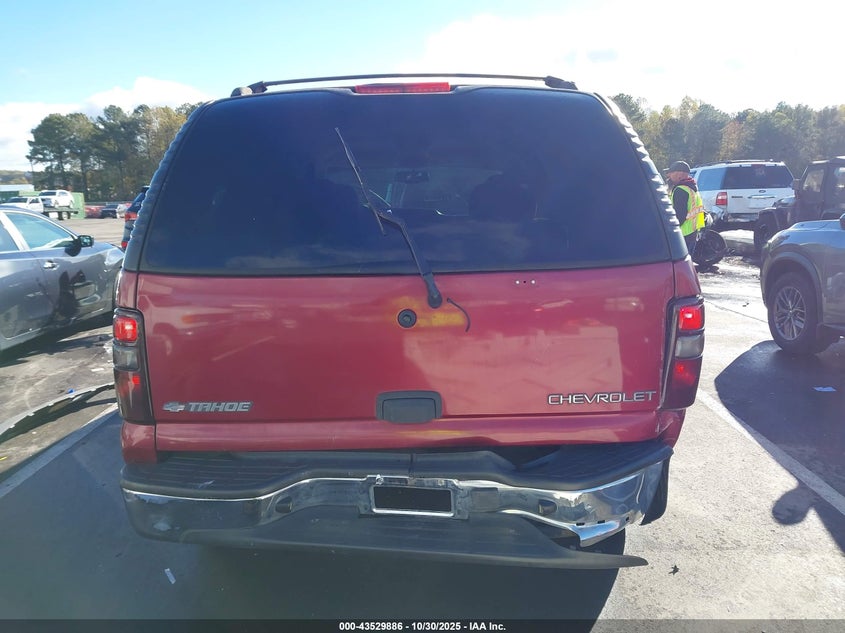 2005 Chevrolet Tahoe Ls VIN: 1GNEC13V85J139215 Lot: 43529886