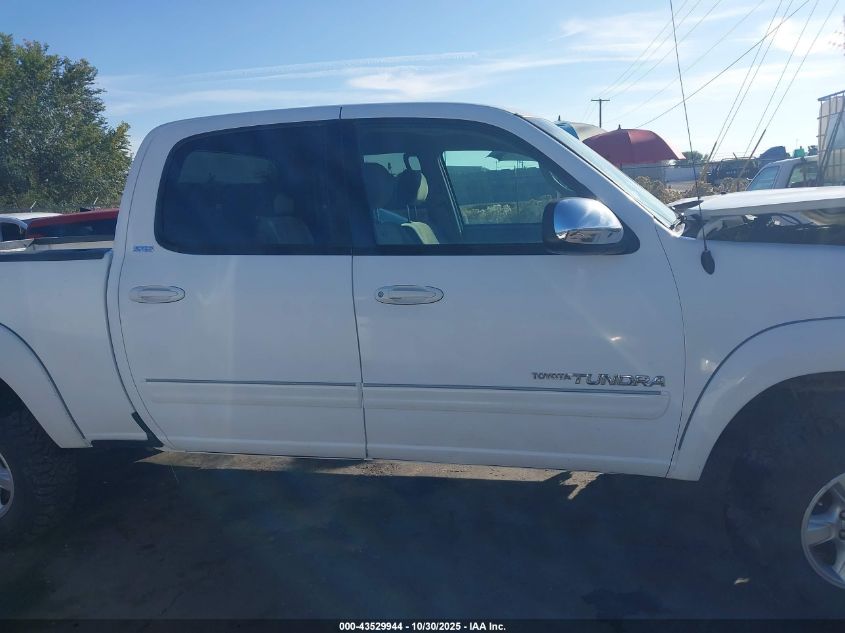 2006 Toyota Tundra Sr5 V8 VIN: 5TBDT44136S553355 Lot: 43529944