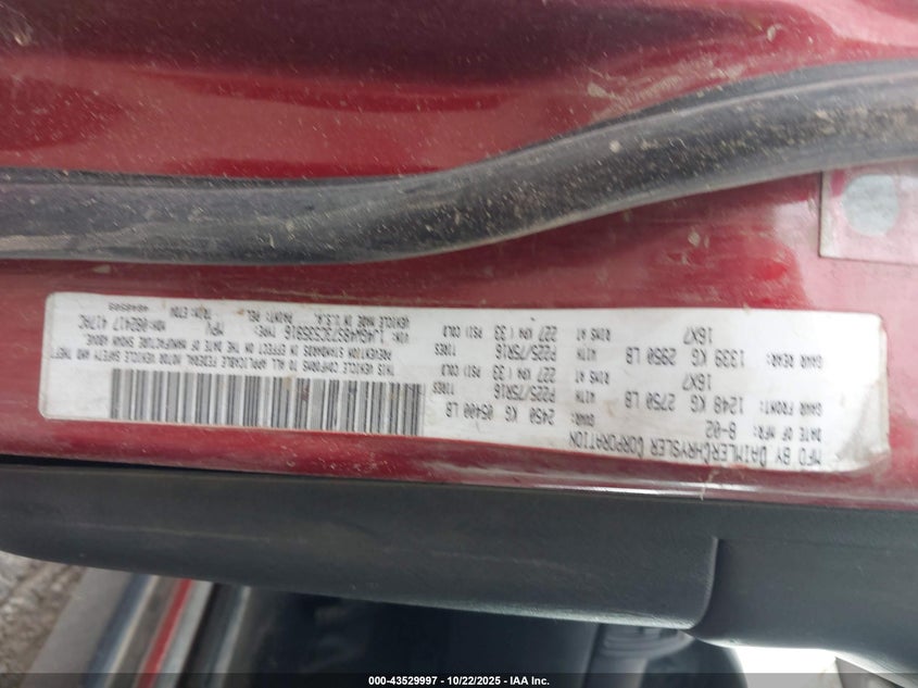 2003 Jeep Grand Cherokee Laredo VIN: 1J4GW48S73C535916 Lot: 43529997