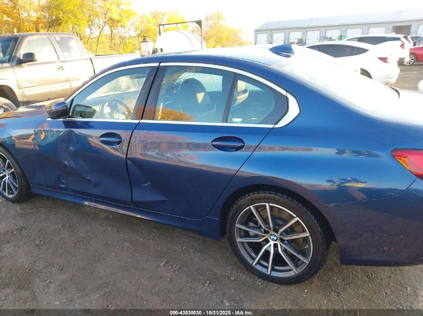 2021 BMW 330I xDrive VIN: 3MW5R7J02M8B53037 Lot: 43530030