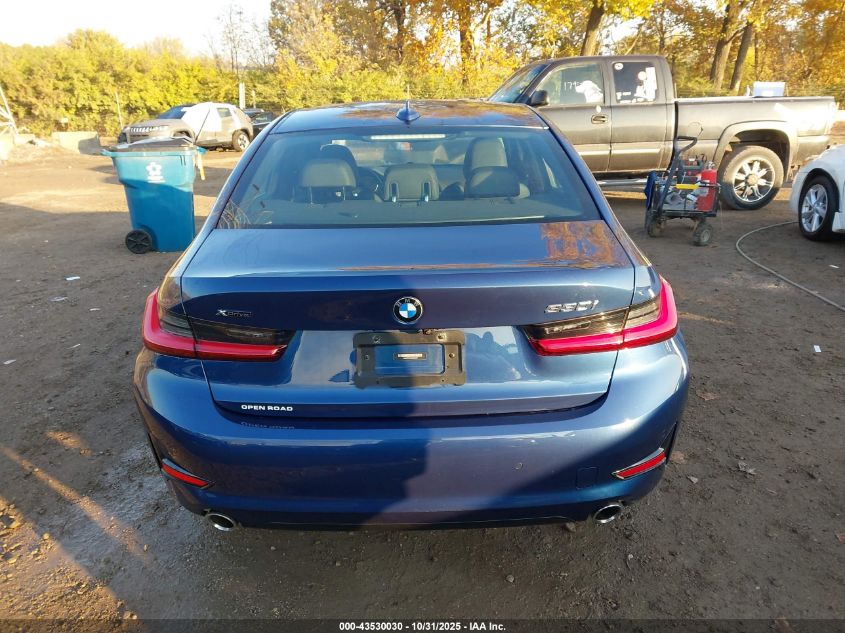 2021 BMW 330I xDrive VIN: 3MW5R7J02M8B53037 Lot: 43530030