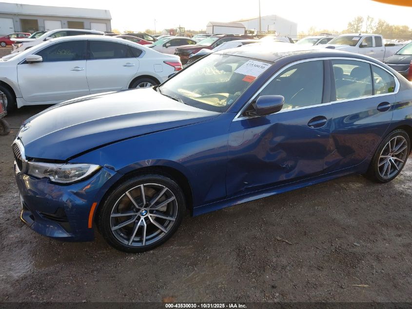 2021 BMW 330I xDrive VIN: 3MW5R7J02M8B53037 Lot: 43530030
