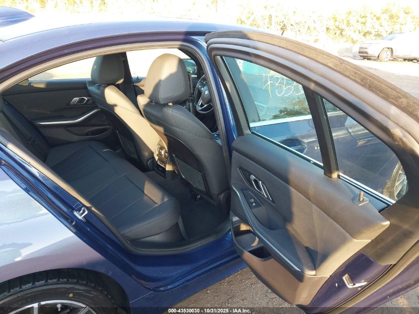 2021 BMW 330I xDrive VIN: 3MW5R7J02M8B53037 Lot: 43530030