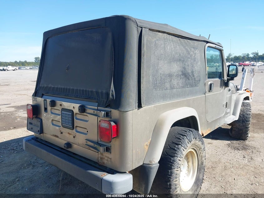 1J4FA44S36P713494 2006 JEEP WRANGLER photo no. 4