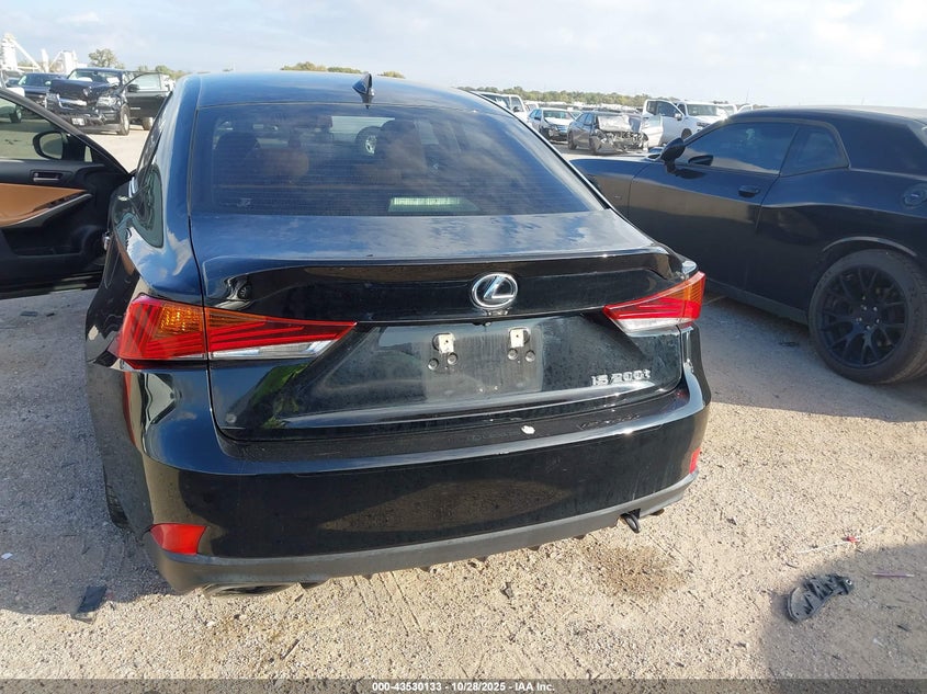 2017 Lexus Is 200T VIN: JTHBA1D23H5060956 Lot: 43530133