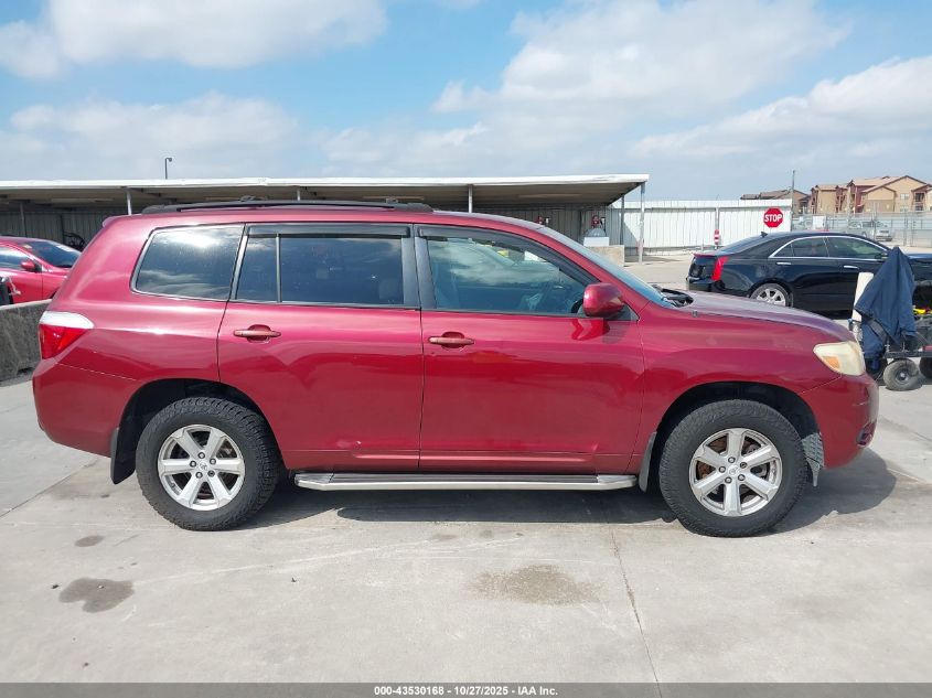 2008 Toyota Highlander VIN: JTEDS41A282021115 Lot: 43530168