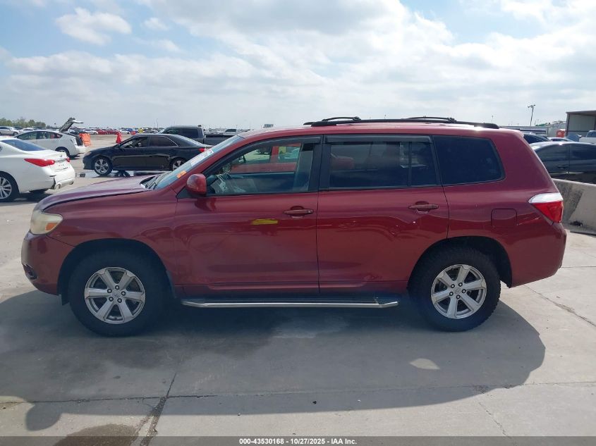 2008 Toyota Highlander VIN: JTEDS41A282021115 Lot: 43530168