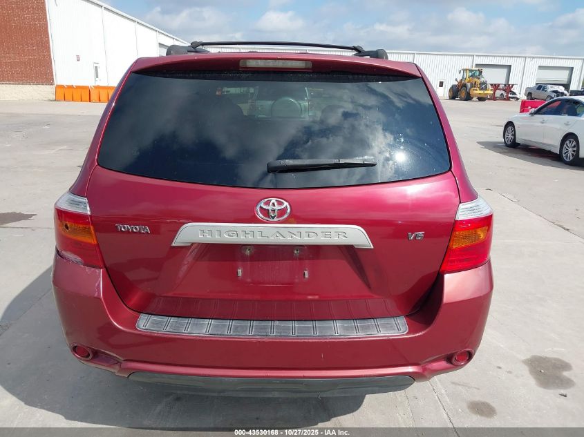 2008 Toyota Highlander VIN: JTEDS41A282021115 Lot: 43530168