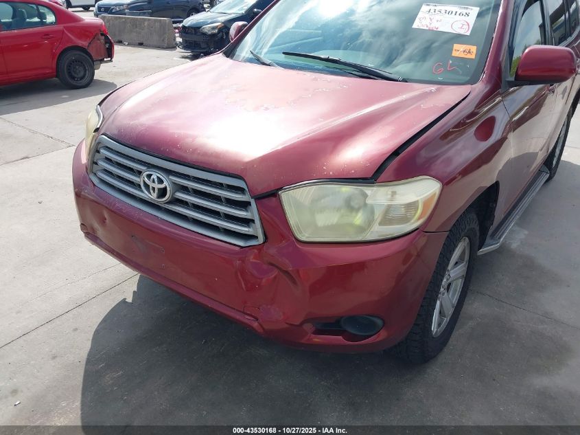 2008 Toyota Highlander VIN: JTEDS41A282021115 Lot: 43530168