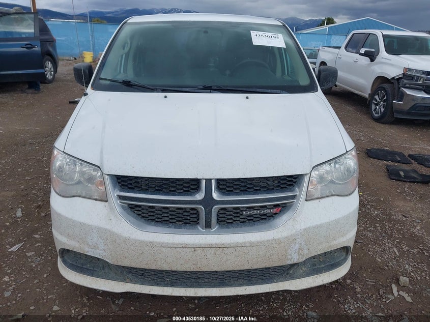 2017 Dodge Grand Caravan Cvp/Sxt VIN: 2C4RDGBG1HR680099 Lot: 43530185