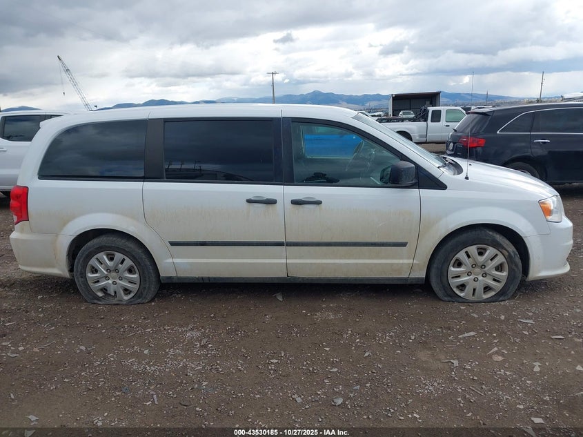 2017 Dodge Grand Caravan Cvp/Sxt VIN: 2C4RDGBG1HR680099 Lot: 43530185