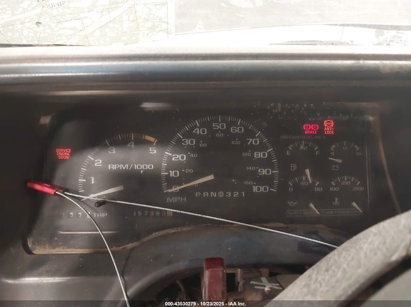 1995 GMC Sierra C1500 VIN: 2GTEC19K2S1550251 Lot: 43530279