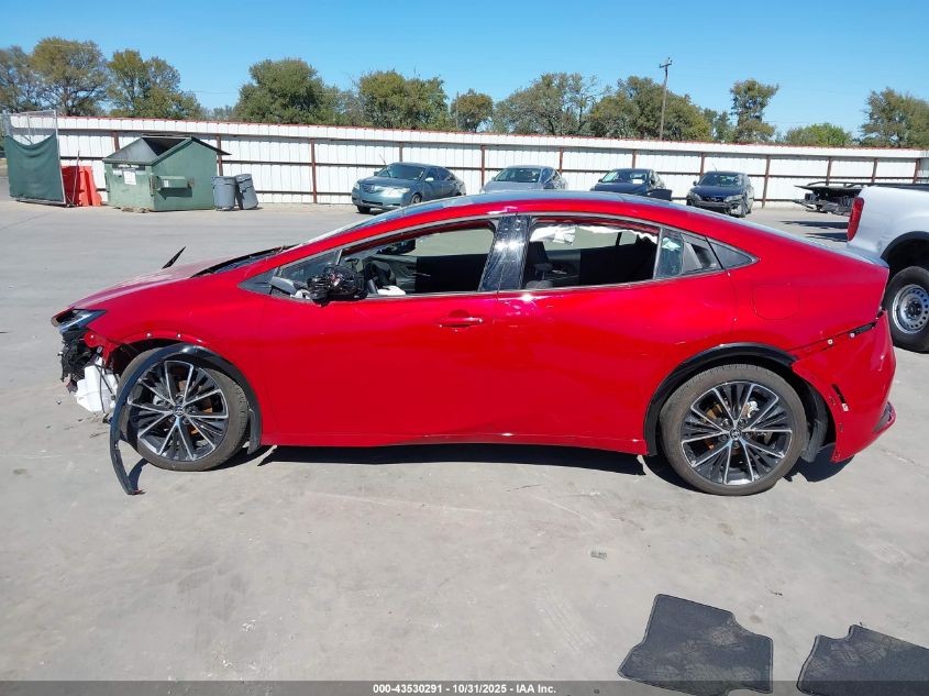 2025 Toyota Prius Xle VIN: JTDACAAU8S3064064 Lot: 43530291