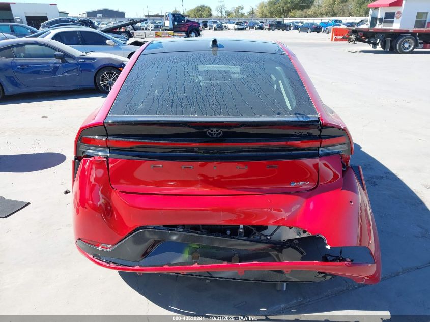 2025 Toyota Prius Xle VIN: JTDACAAU8S3064064 Lot: 43530291