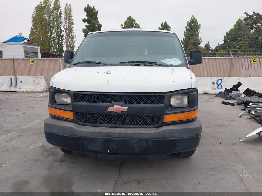 2013 CHEVROLET EXPRESS 2500 WORK VAN 1GCWGFCB7D1902523