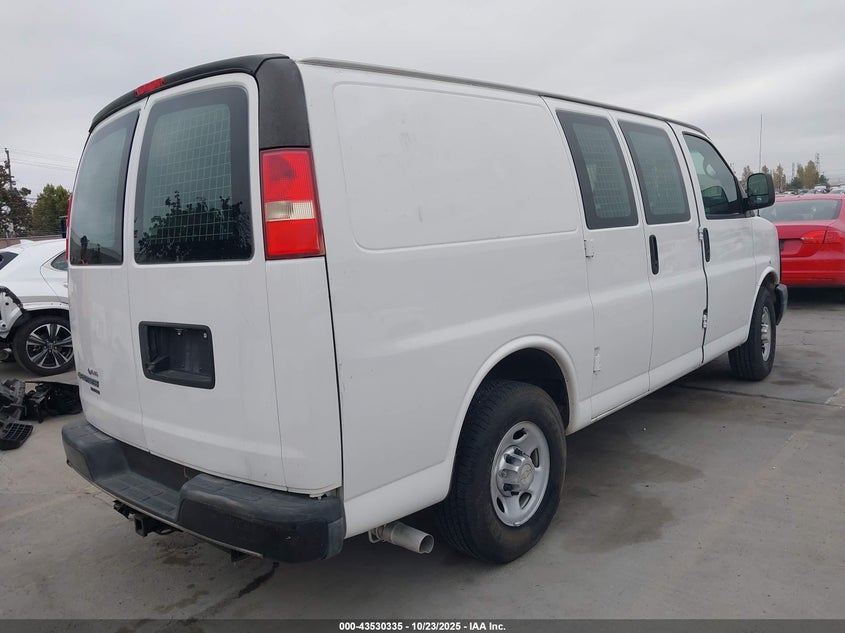 2013 CHEVROLET EXPRESS 2500 WORK VAN 1GCWGFCB7D1902523