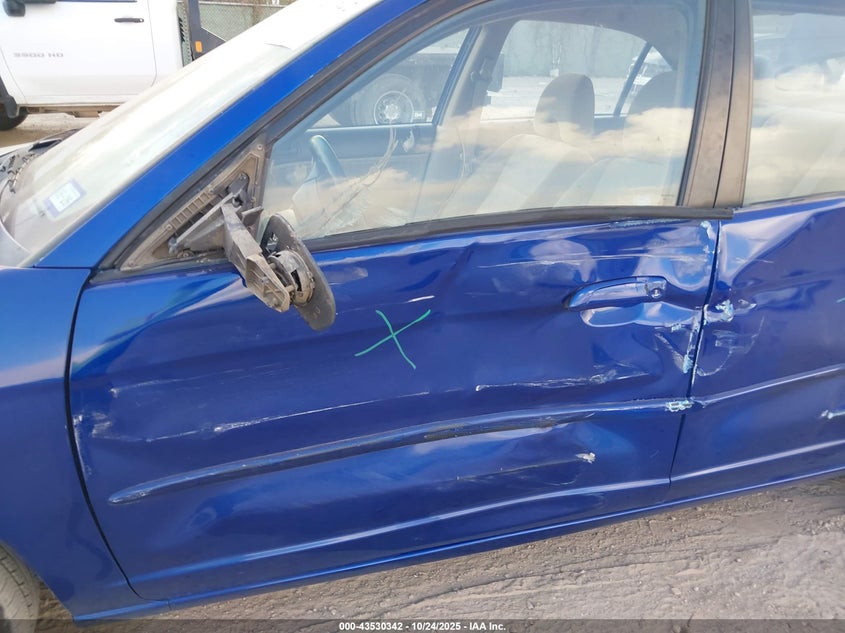 2004 Honda Civic Vp VIN: 1HGES16334L005688 Lot: 43530342