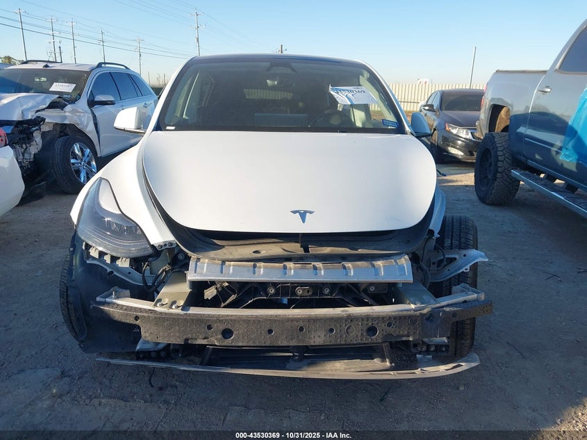 2023 Tesla Model Y Performance Dual Motor All-Wheel Drive VIN: 7SAYGDEFXPF789968 Lot: 43530369