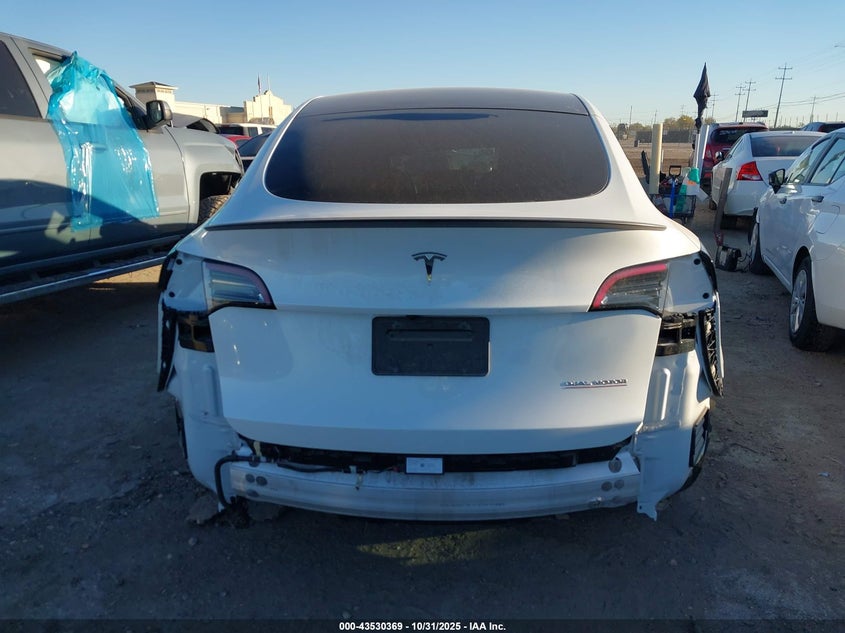 2023 Tesla Model Y Performance Dual Motor All-Wheel Drive VIN: 7SAYGDEFXPF789968 Lot: 43530369