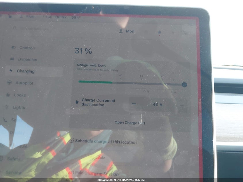 2023 Tesla Model Y Performance Dual Motor All-Wheel Drive VIN: 7SAYGDEFXPF789968 Lot: 43530369