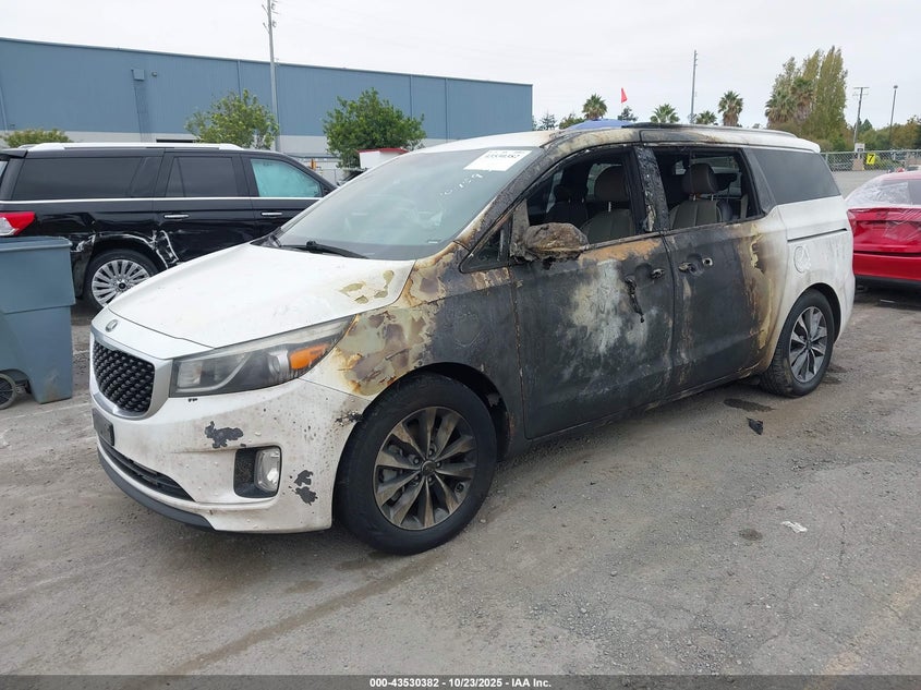 2015 KIA SEDONA SX KNDMC5C12F6079736