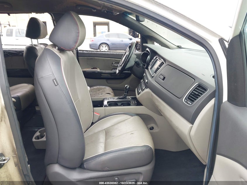 2015 KIA SEDONA SX KNDMC5C12F6079736