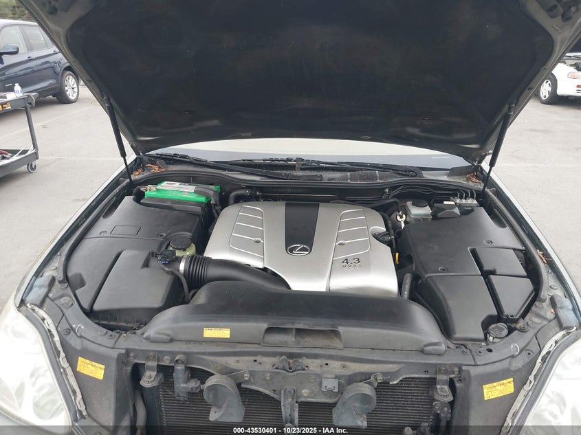 2005 Lexus Ls 430 VIN: JTHBN36F450180399 Lot: 43530401