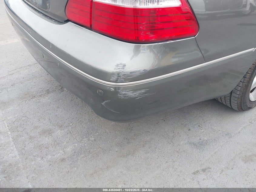 2005 Lexus Ls 430 VIN: JTHBN36F450180399 Lot: 43530401