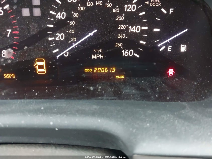 2005 Lexus Ls 430 VIN: JTHBN36F450180399 Lot: 43530401